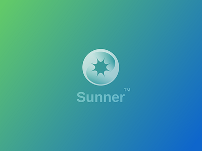 Sunner campany corporate design energy logo renewable sun