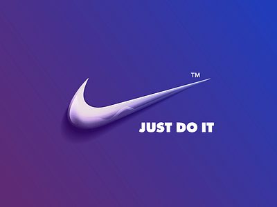 Nike Logo fun gradient illustrator logo master mesh nike skill tools