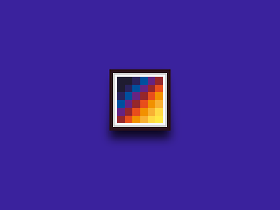 Pixels Frame abstrait art frame illustration pixel square vector