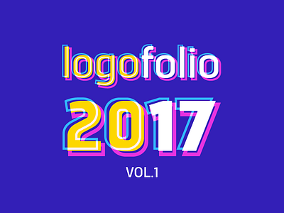 logofolio 2017 VOL .1 branding design folio logo mark typography
