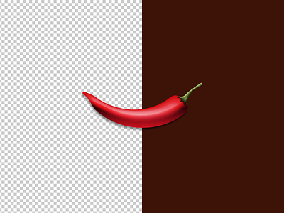 Chili Pepper chili clean hot illustration illustrator pepper realistic simple spicy vector