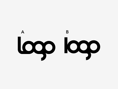 Logo black circle geometric logo typography wordmark