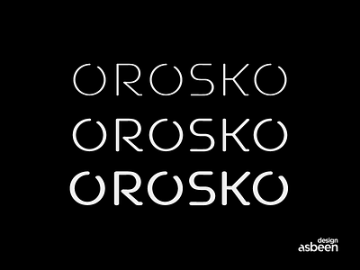 Orosko Pro font free orosko sleek tech technic typeface typography