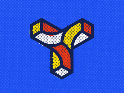 T+Y Logo Concept illusion letter logo logo design mark y