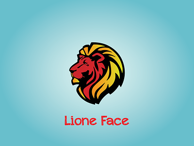 Lion Face Logo