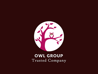 Owl Group animation branding design flat logo graphic design illustration logo logo design logo of owl minimalist logo modern logo motion graphics owl group owl logo owl logo vactor stylish logo ui unique logo