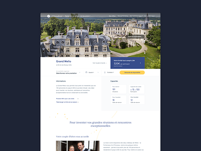 Chateauform redesign