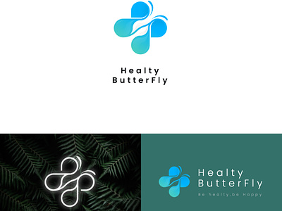 Healty ButterFly Logo