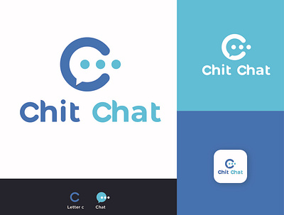 Chit chat logo branding homelogo logo logo design logo designer logo mark logodesign logotype minimal