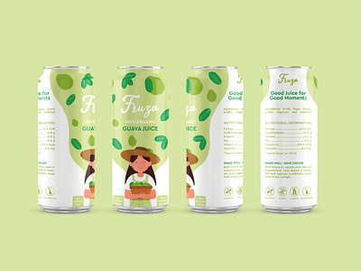 Fruzo - Guava Juice Packaging Design