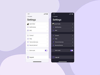 Settings - Daily UI 007 challenge challenge 007 daily 100 challenge daily007 dailyui dailyuichallenge figma settings settings page settings ui ui uiux uiuxdesign ux webdesign