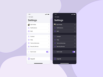 Settings - Daily UI 007