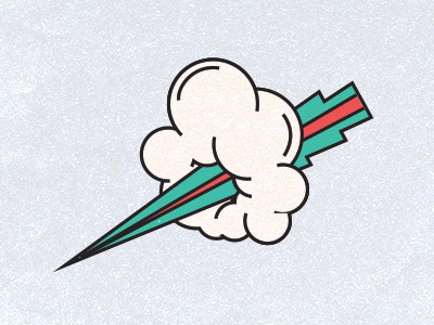 super speed bolt cloud cloud icon fast icon lightening fast line work speed