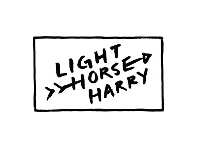 Light Horse Harry arrow logo wordmark