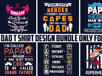 father's day  t shirt design