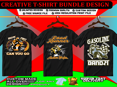 Racing t shirt design bundle bike racing motorcycle race motorcycle racing racing