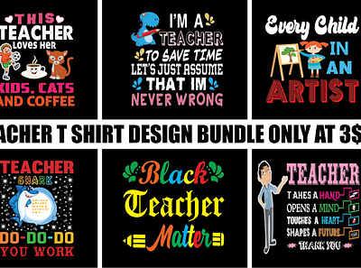 Teaching t shirt design bundle teacher teacher t shirt design bundle teaching