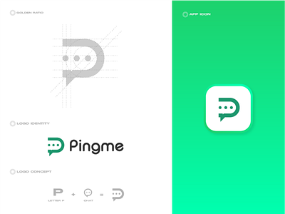 Pingme logo design 3d animation brand branding design graphic design icon illustration logo motion graphics ui vector