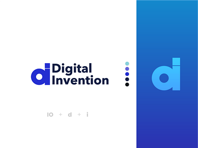 Digital Invention logo 3d animation branding challange daily dailyui design digital digital invention graphic design icon illustration logo motion graphics typography ui uidaily ux vector webdesign