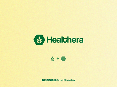 Healthera Logo Design branding design graphic design icon illustration logo typography ui ux vector