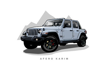 Jeep Offroad | Vector Tracing Car