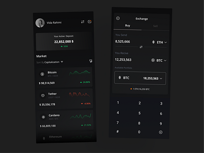 Cryptocurrency App