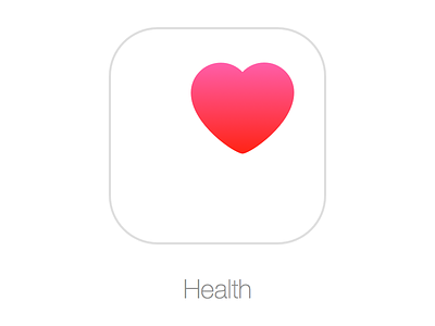 Apple Health health ios sketch