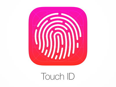 Touch ID Icon - Sketch