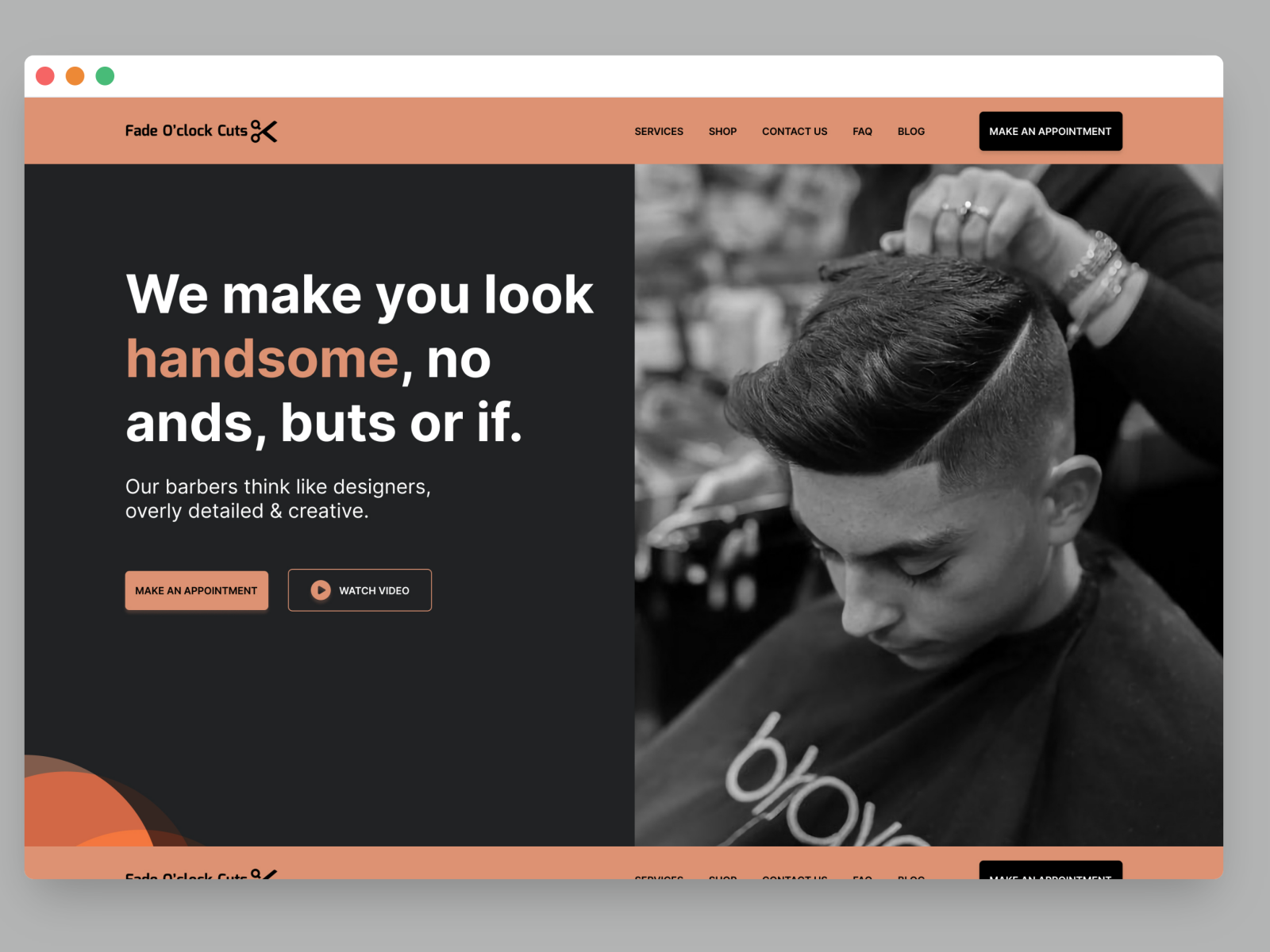 Fade O'clock Cuts site) by Anierobi Kelvin Anionwu on