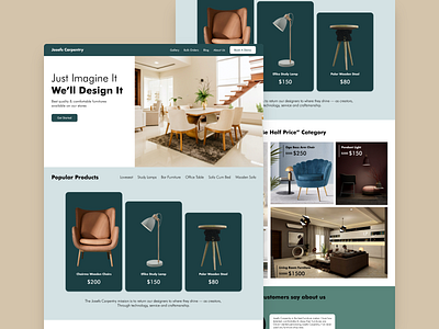Josefs Carpentry (Furniture Website)