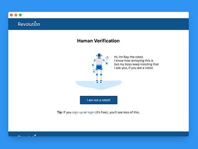 Human Verification Page