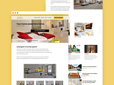 Homely Spaces Website Landing Page branding branding design contentdesign contentstrategy design dribbbleshot figmaafrica interaction designer listing site product designer proptech vector webdesigner website