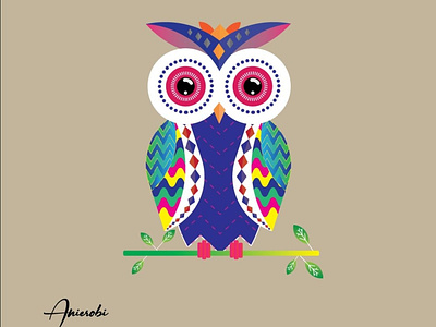 Owl Illustration artwork digital illustration illustration sketch ui vector