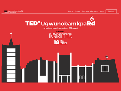 TEDxUgwunobamkpaRd Onitsha Church Illustration branding design figmaafrica illustration