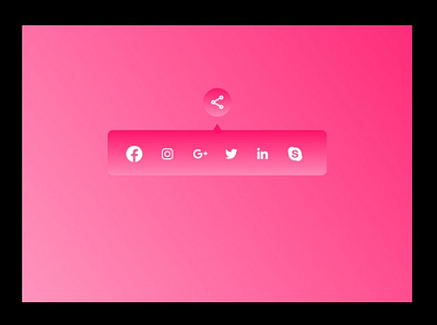 Design a social share button daily ui 010 dailyui dailyuichallenge design dribbble figma figma design figmadesign typography ui ui design uidesign