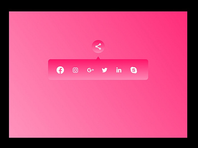 Design a social share button