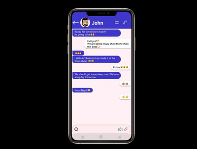 Design a Direct Messaging App daily ui 013 dailyui dailyuichallenge design dribbble figma figma design figmadesign typography ui ui design uidesign