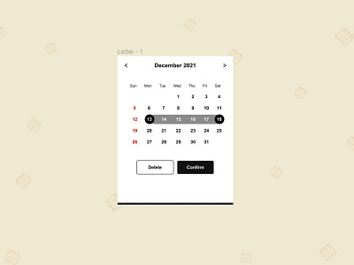 Date Picker dailyui dailyuichallenge design figmadesign ui ui design uidesign