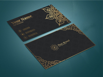 luxury business card design