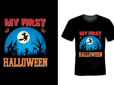 Halloween T-shirt Design | scary t-shirt design