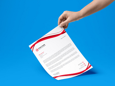 Letterhead Design- animation graphic design