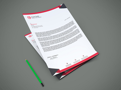 Letterhead Design- banner ads branding bu business card design design graphic design letterhead design logo