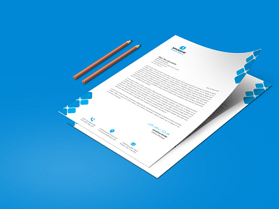 Letterhead Design- banner ads branding buseness card design business card design design flyer flyer design illustration logo ui