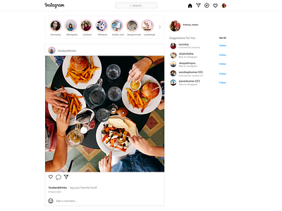 Instagram Redesign