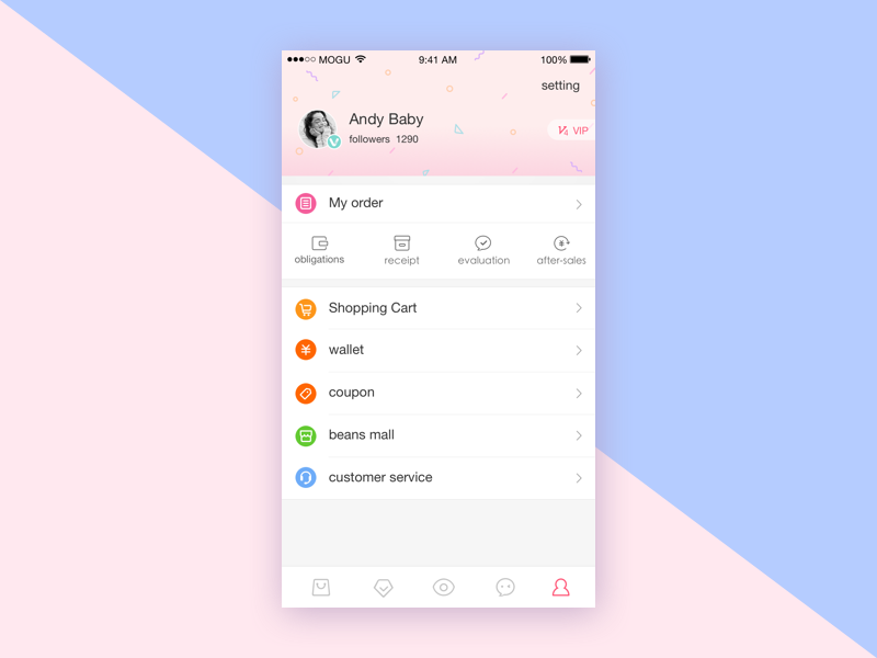 app-mine by carolczq on Dribbble