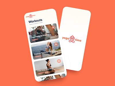 Yoga workout app design figma logo mobile mobile app mobile design mobile ui ui