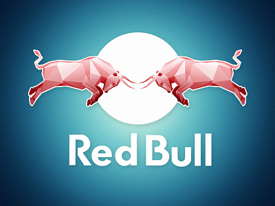 Redbull logo redesign