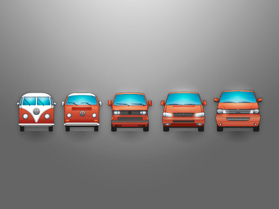 VW Transporter timeline
