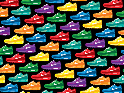 Nike Airmax 90 Pattern by Kasper Johnsen on Dribbble