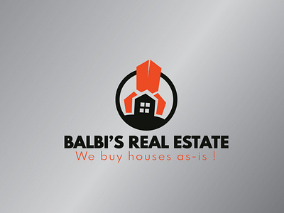 Balbi's Real Estate Logo brand identity branding business logo design flat logo minimal vector